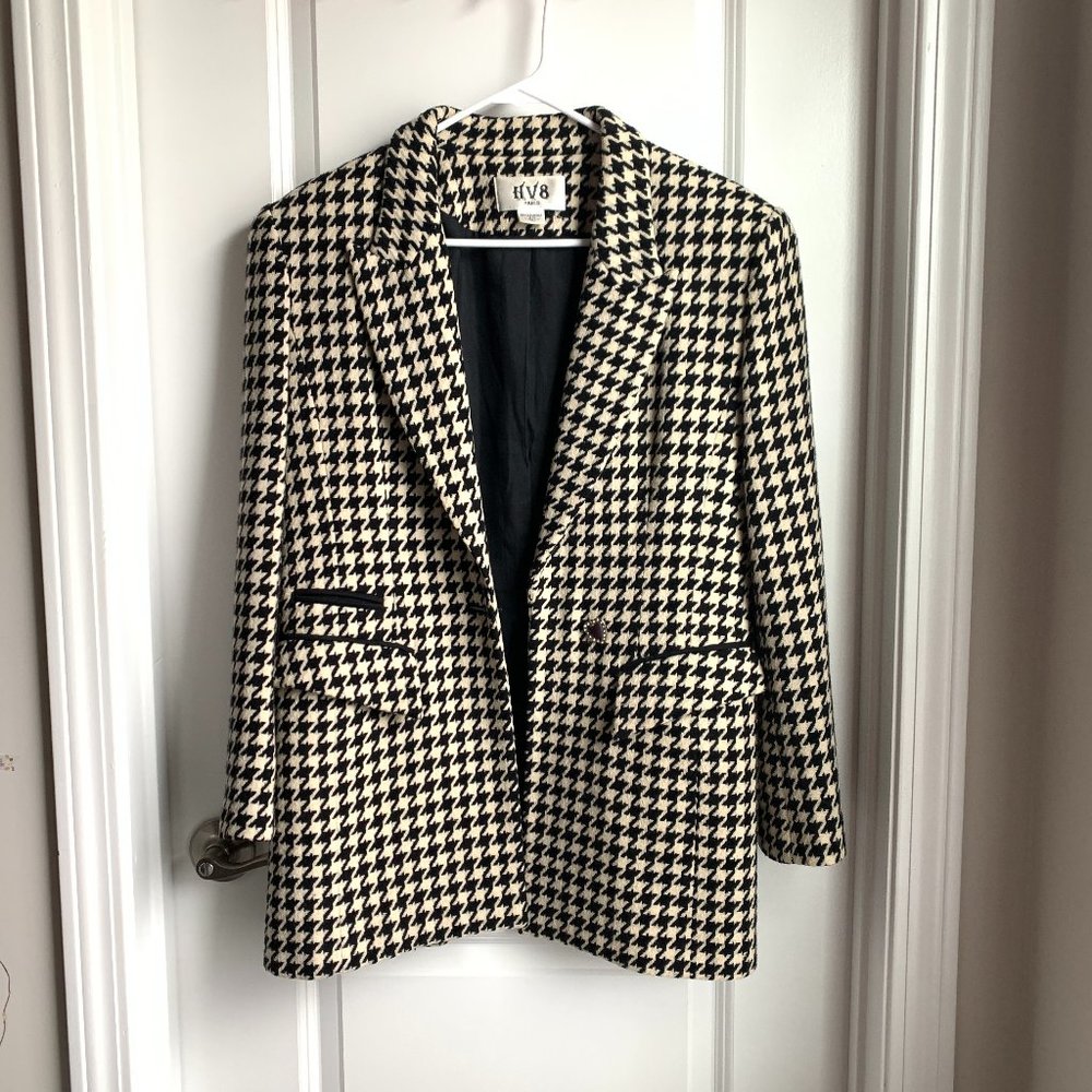 French Vintage Wool Coat